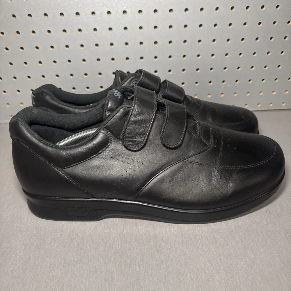 SAS VTO Walking Shoes Mens Size 15 Triple Black Hook Loop Tripad Comfort